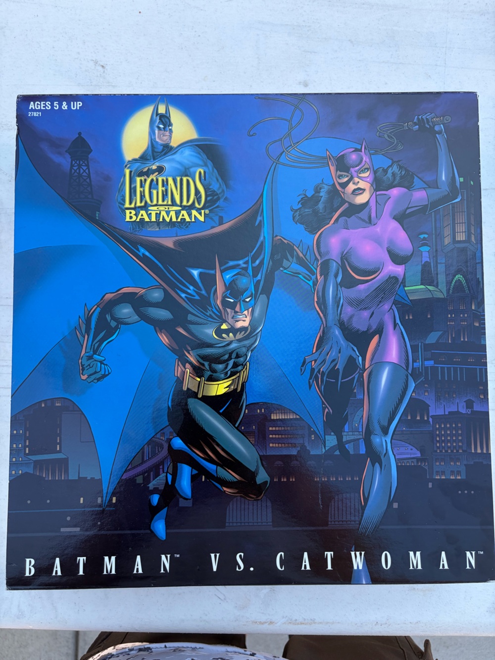 Legends Batman vs. Catwoman Action Playset - Blue & Purple